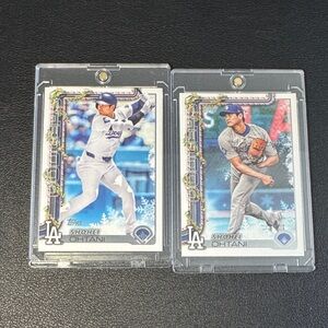 Shohei Ohtani Baseball Card Set (2)